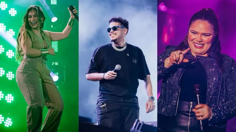 Simone Mendes, Felipe Amorim e Bizay são as atrações principais do São João de Patos neste sábado (22)