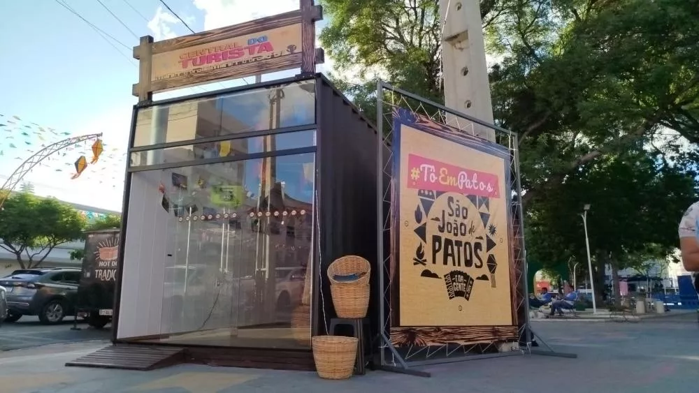 Central do Turista é mais uma novidade no São João de Patos e tem atraído bastantes interessados em se informar sobre o turismo no município