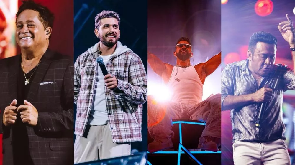 Encerramento do São João de Patos tem Leonardo, Gustavo Mioto, Dennis DJ e Zé Cantor; confira os horários dos shows