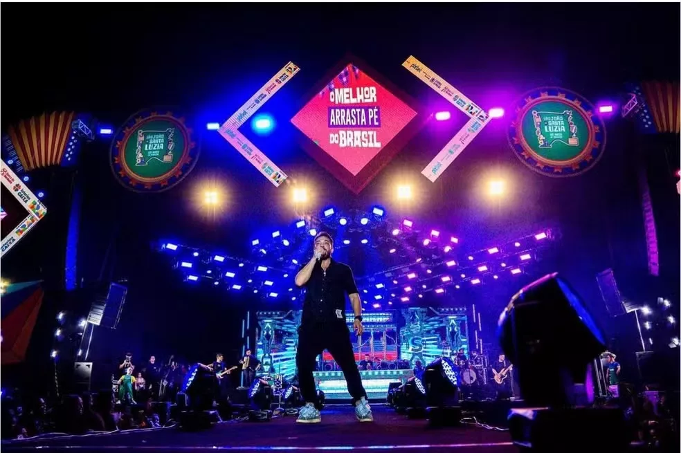 São João de Santa Luzia bate recorde de público com show de Wesley Safadão