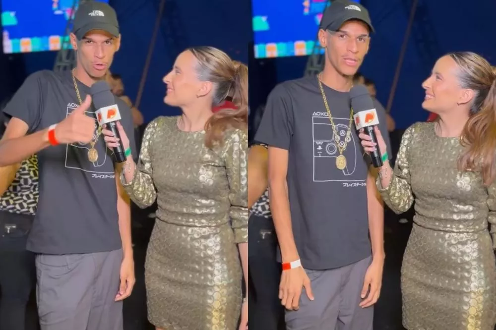 Fenômeno da internet, Iran Ferreira, o "Luva de Pedreiro", visita o São João de Patos e celebra a receptividade dos patoenses