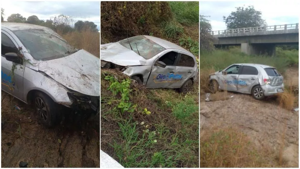 Jovem trabalhador vítima de acidente na BR-361 no último domingo (23) realiza ação solidária para ajudar no custeio do conserto do seu carro