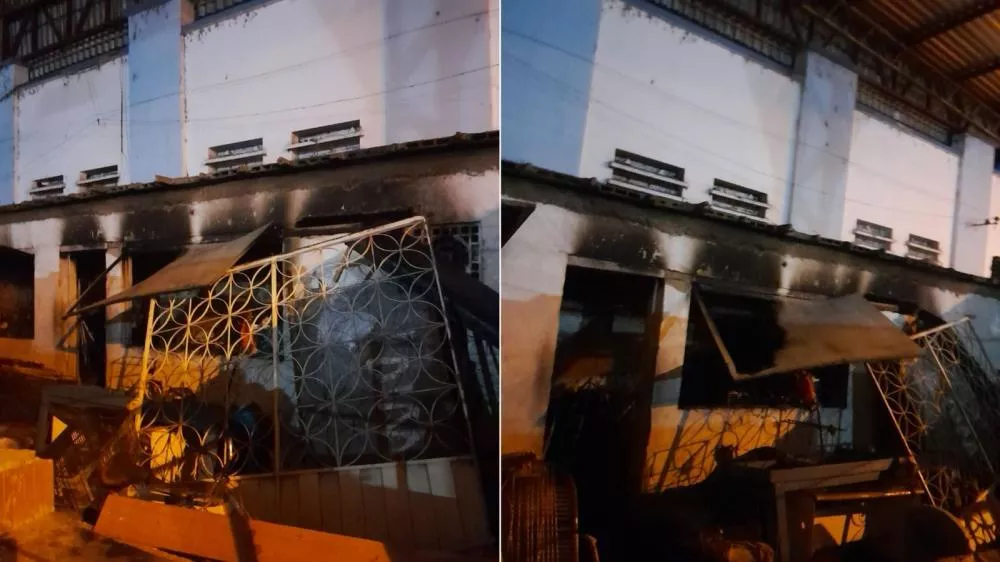 Comandante do Corpo de Bombeiros traz detalhes de incêndio no Mercado Público de Patos na noite desta terça (25); ouça