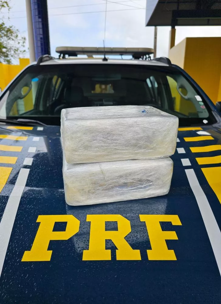 PRF na Paraíba tira de circulação mais de 4kg de cocaína nesta terça-feira (02)