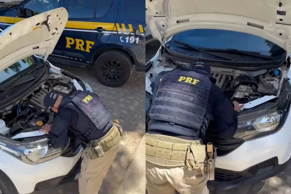 PRF apreende veículo clonado em Cajazeiras