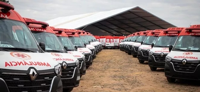 Dez cidades do Sertão receberão novas ambulâncias para renovar frota do Samu; veja lista