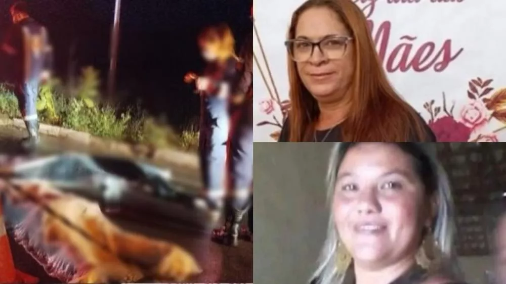 Duas mulheres morrem em colisão fatal entre entre carro e moto na PB-386, em Conceição