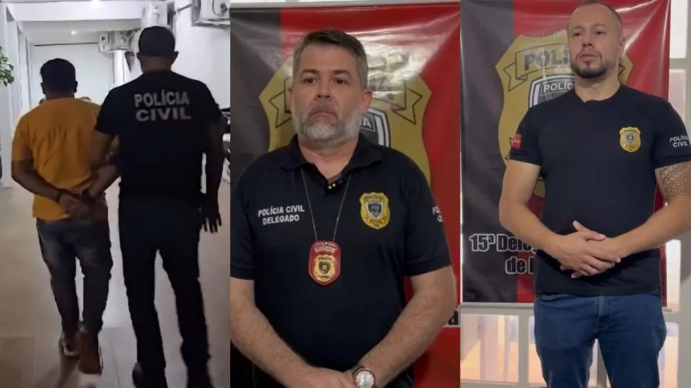 Pai preso acusado de estupro em Teixeira estava escondido no mato e tentou vender carro para fugir; delegados falam sobre o caso