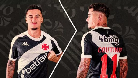Vasco anuncia retorno de Philippe Coutinho com vídeo de 'gratidão, idolatria, respeito e alegria'