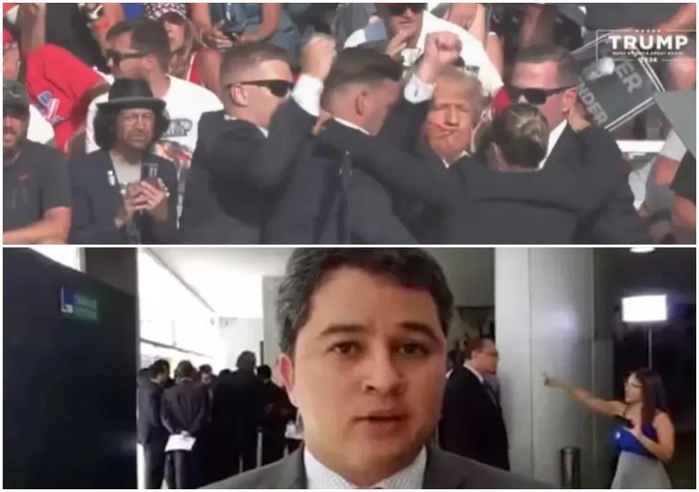 Tentativa de assassinato contra o ex-Presidente Trump repercute na PB. "Violência jamais será o caminho para a vitória", diz Senador Efraim Filho 