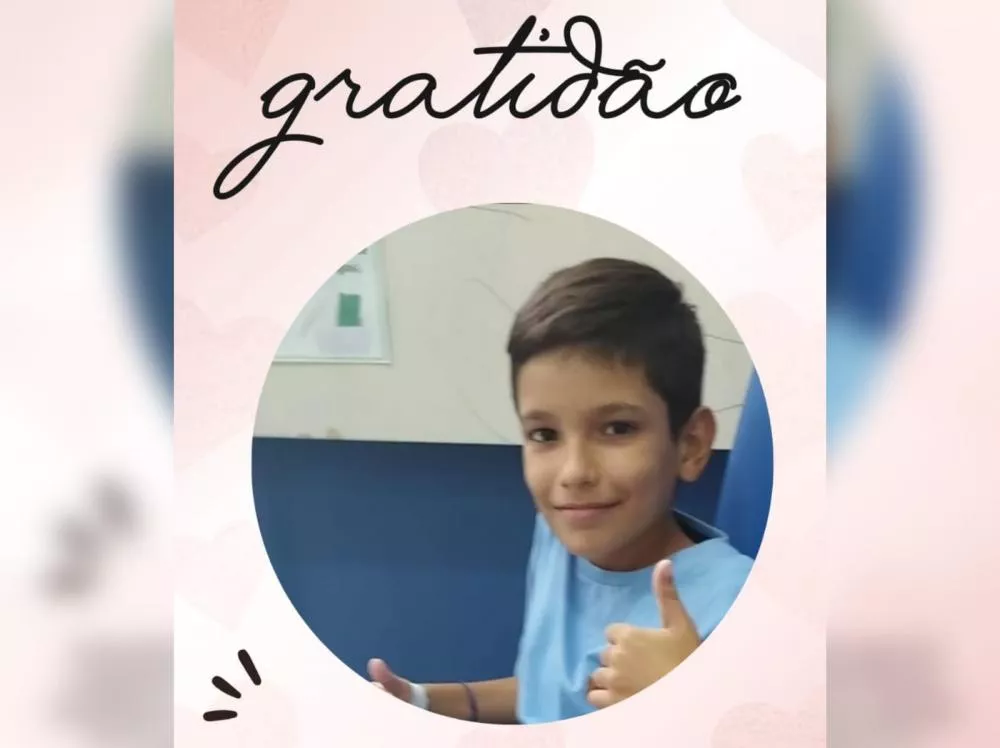 Família agradece apoio para campanha de exames médicos do menino Victor Rodrigues
