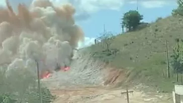 Explosão em obra de rodovia causa estragos em residências no Sertão da Paraíba