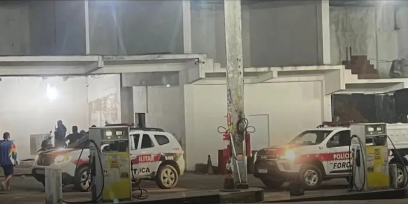 Criminosos tentam explodir cofre em posto de combustíveis na Paraíba, mas ação fracassa 