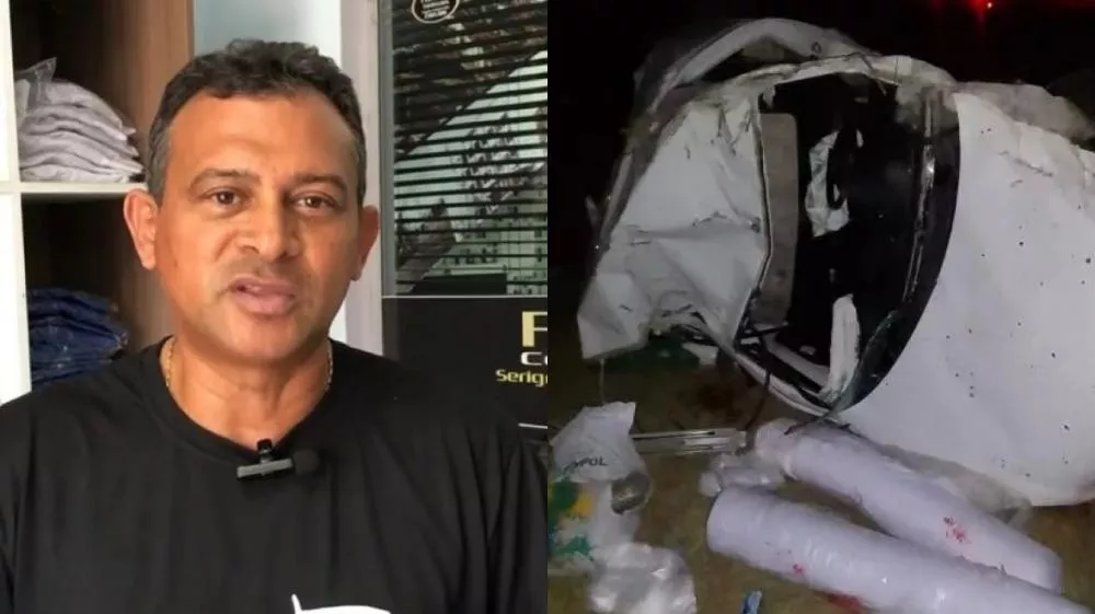 Empresário cajazeirense sofre grave acidente na BR-116, no Ceará, e está internado na UTI 
