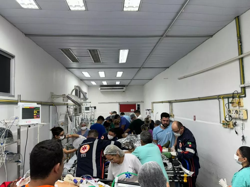 Plantão do final de semana no Hospital de Patos é marcado por atendimento a 35 vítimas de sinistros de trânsito no Sertão