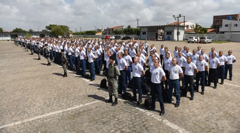 Mais de 500 candidatos classificados no concurso da PM e Bombeiros da Paraíba iniciam fase de adaptação no mês de agosto