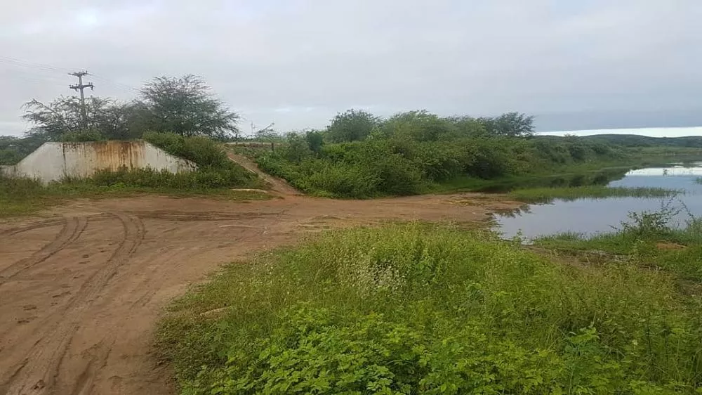 Açude Jeremias, localizado no município de Desterro (Foto: Reprodução)