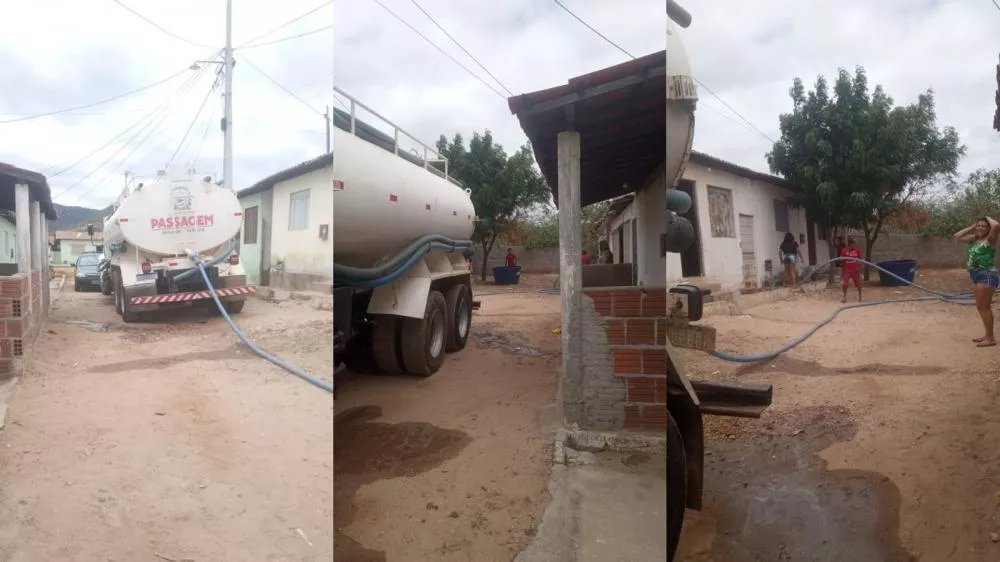 "Estamos desesperados": Moradores do distrito de Café do Vento em Passagem relatam grave crise com falta de água há cerca de 26 dias; Cagepa se pronuncia