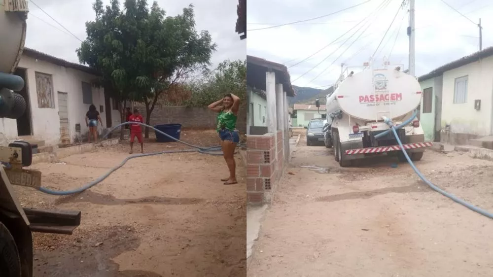 Cagepa diz que técnicos identificaram problema de falta d'água em residências do distrito de Café do Vento e trabalham para solucionar o caso