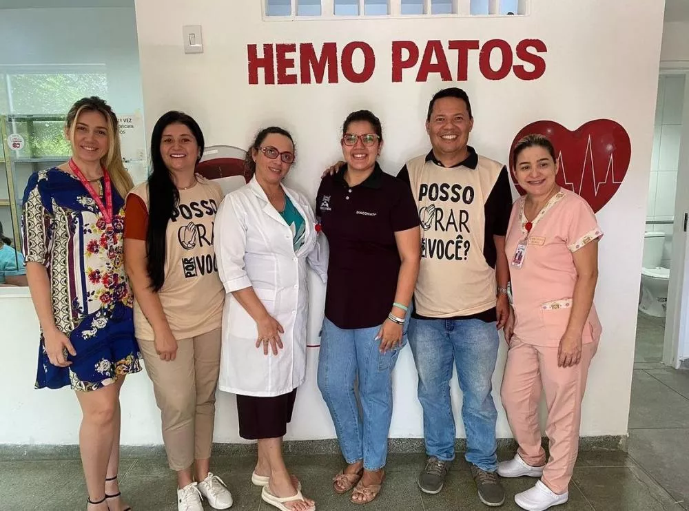 Igreja Verbo da Vida promove ação solidária de doação de sangue em Patos-PB