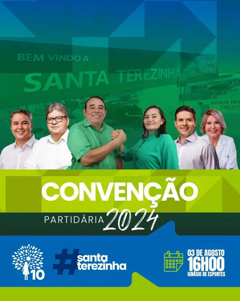Republicanos de Santa Terezinha-PB realizará convenção municipal no próximo sábado (03)