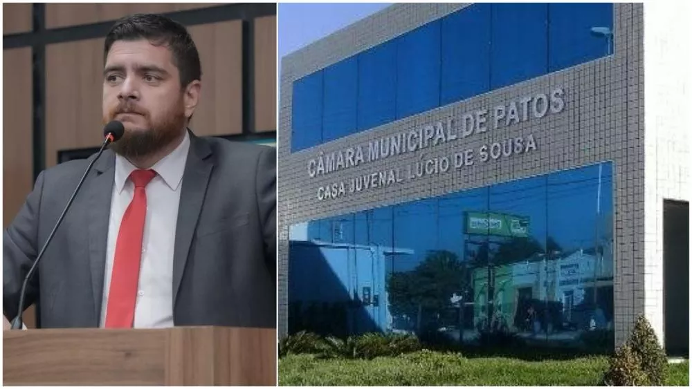 Vereador Jamerson Ferreira critica falta de quórum na Câmara Municipal de Patos