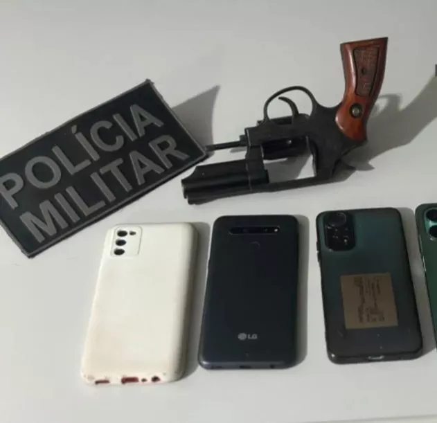 Polícia Militar apreende arma de fogo na cidade de Teixeira