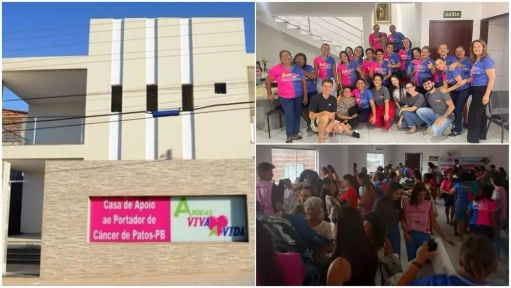 Grupo de Amigas "Viva a Vida" realiza brechó beneficente para ajudar Casa de Apoio ao Portador de Câncer em Patos