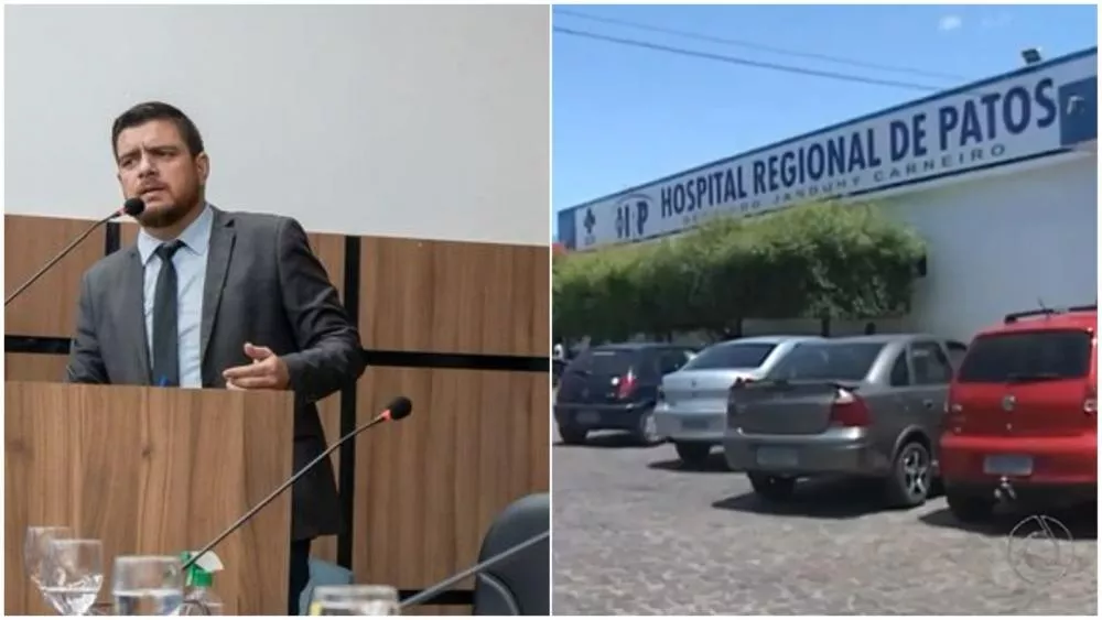 Jamerson Ferreira volta a falar em suposta agiotagem no Hospital de Patos; Direção da unidade emite nota rebatendo