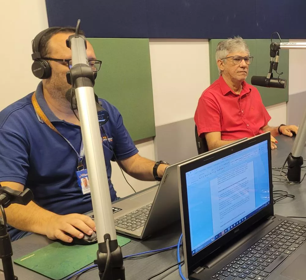 Candidato Edileudo Lucena é entrevistado na Rádio Universidade FM e diz que seu projeto constitui uma alternativa para Patos