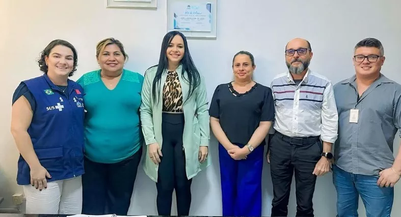  Hospital Infantil Noaldo Leite recebe equipe da Secretaria Estadual da Saúde para avaliação de resultados