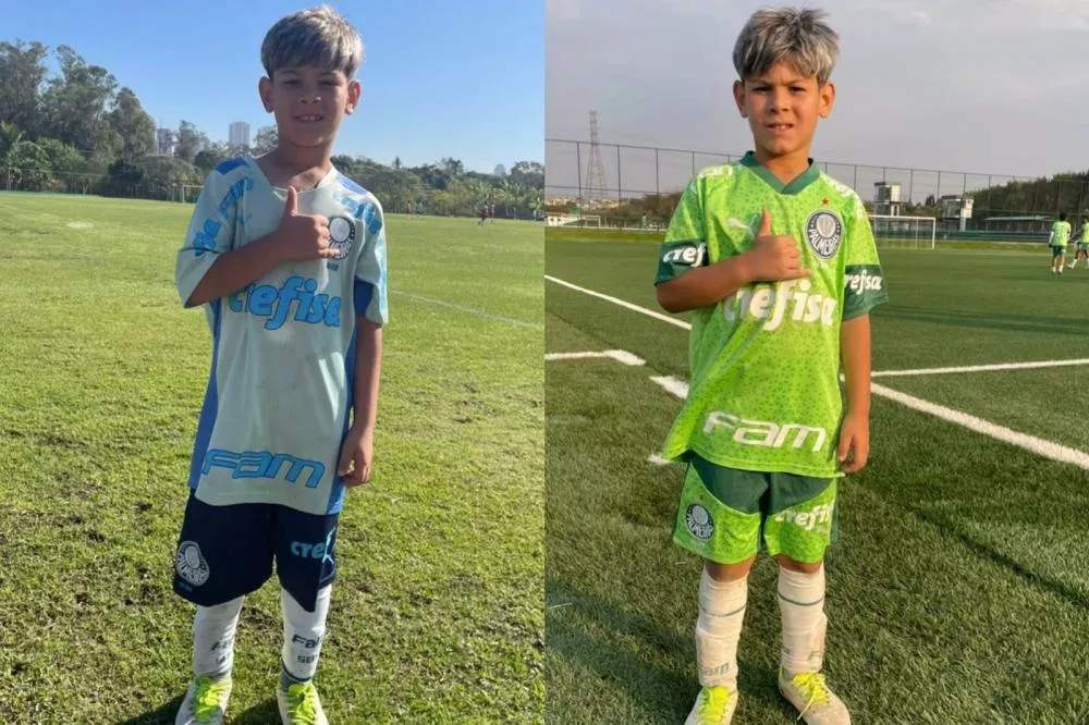 Jovem promessa patoense é aprovada em teste na Academia de Futebol do Palmeiras
