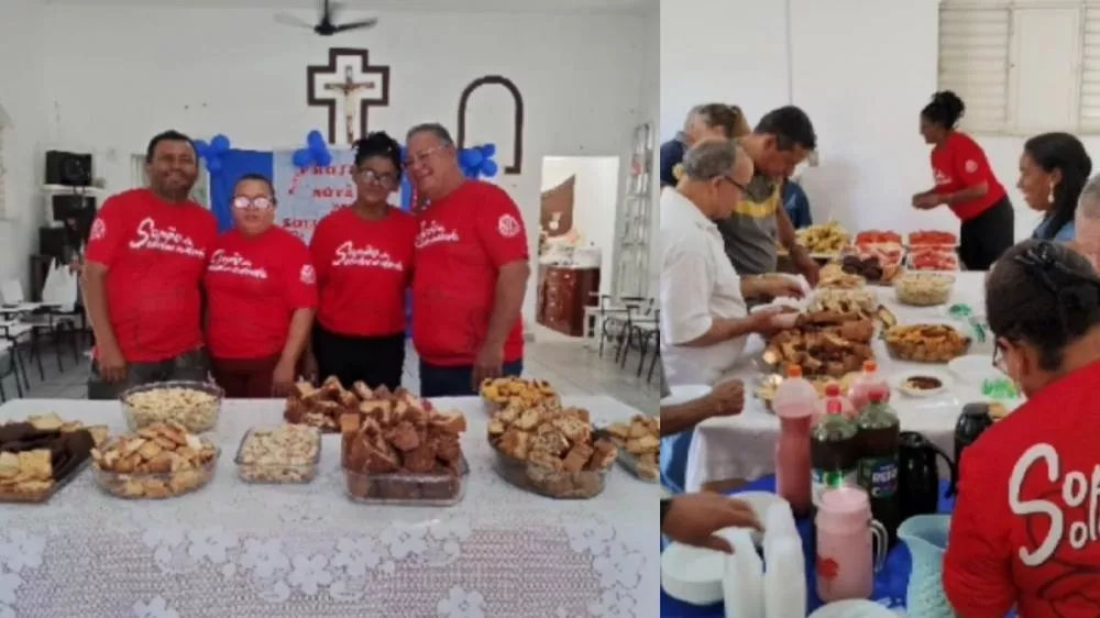Projeto Sopão da Solidariedade comemora Dia dos Pais com Café da Manhã especial em Patos