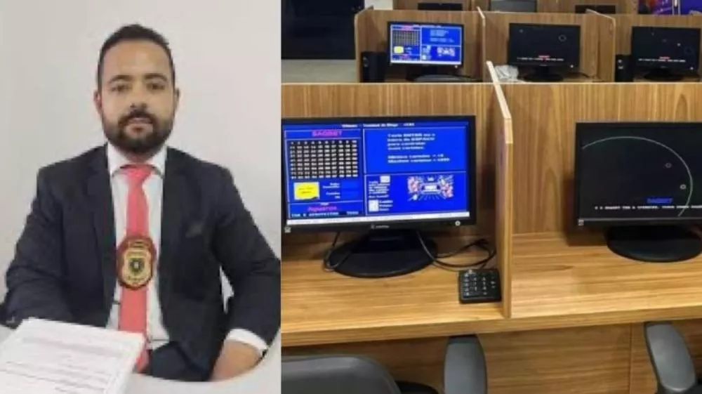 Delegado dá detalhes de operação da Polícia Civil que fechou duas casas de apostas em Patos por falta de autorização junto à LOTEP