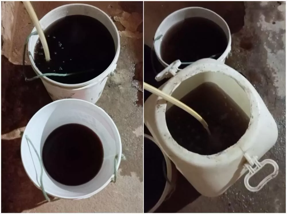 Morador denuncia coloração escura da água na rua João Salviano de Medeiros, em Patos; Cagepa promete solução