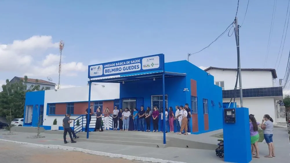 Reforma da UBS Belmiro Guedes é entregue à população do bairro Santo Antônio, em Patos