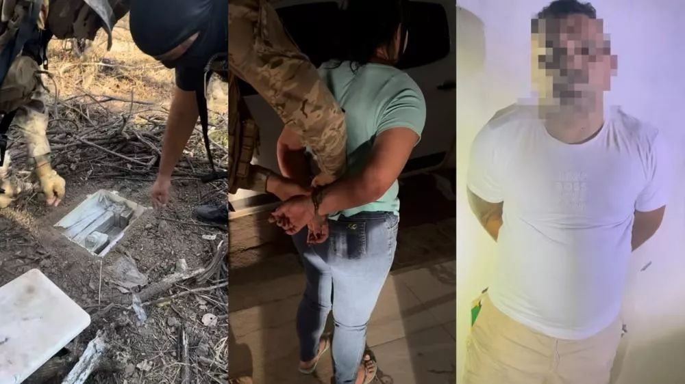 Polícias Civil e Militar desarticulam organização criminosa no Sertão da Paraíba com apreensão de drogas e arma de fogo; três pessoas foram presas