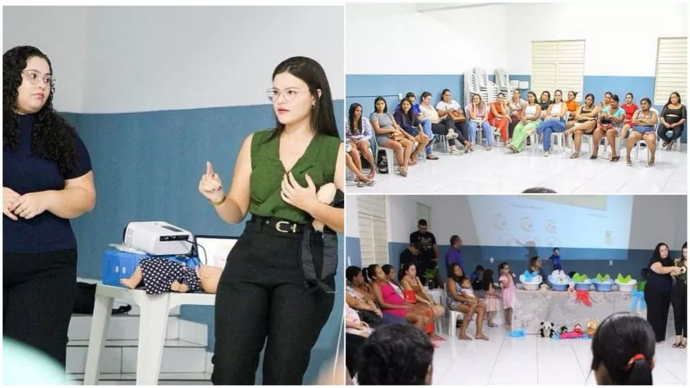  Comissão de Aleitamento Materno da Maternidade Dr. Peregrino Filho participa da III Semana do Bebê em Patos