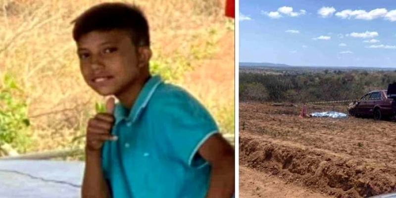 Garoto de 11 anos morre após carro capotar em estrada rural na Paraíba