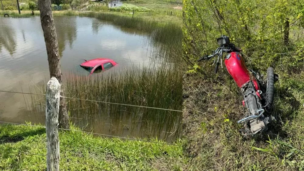 Suspeito de 24 anos atropela e mata mototaxista e deixa mulher gravemente ferida na Paraíba