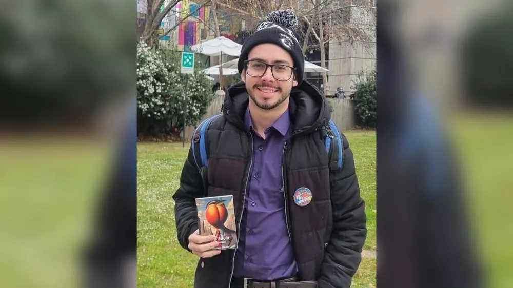 Autor paraibano de São Mamede leva literatura ao Chile pelo programa "Arte na Bagagem"