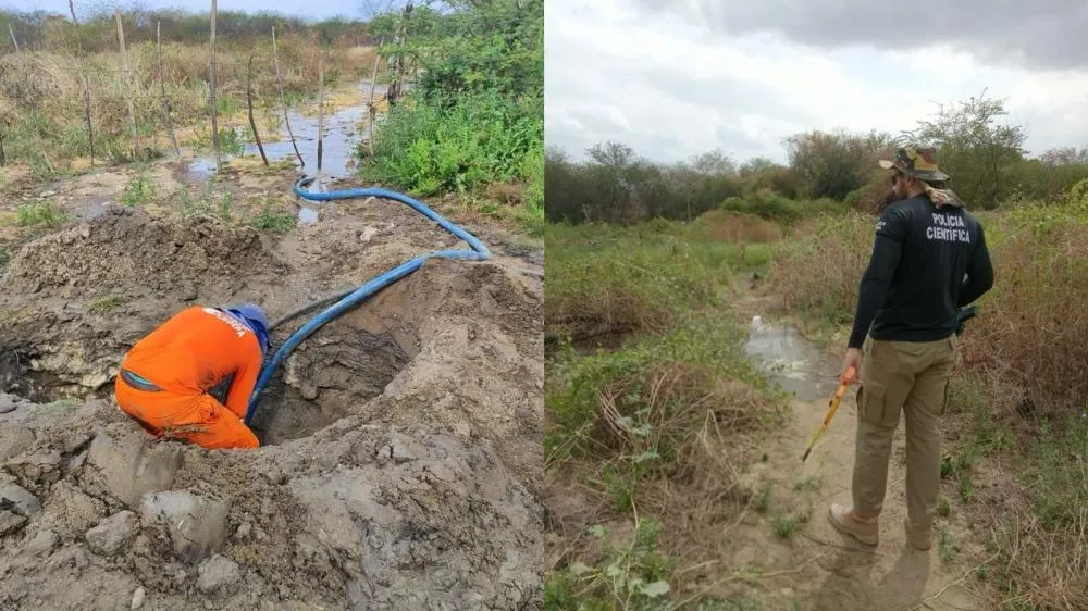 Operação da Cagepa desarticula esquema de furto de água em São José do Bonfim