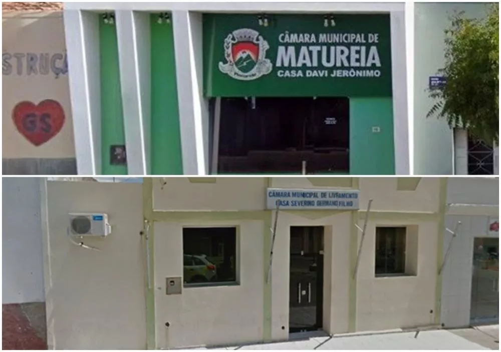 Câmaras de Vereadores de Matureia e Livramento tiveram as contas de 2023 aprovadas pelo TCE