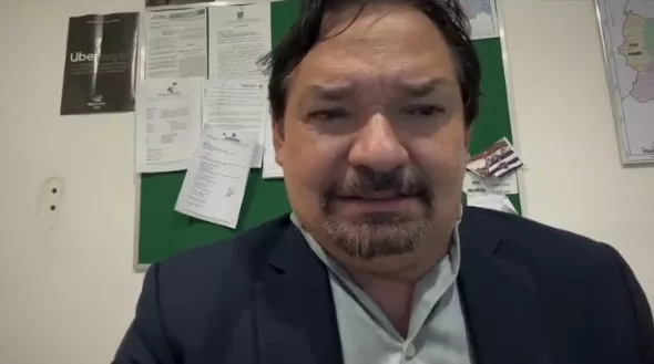 Delegado Gutemberg Cabral, titular da 16ª Seccional (Foto: Reprodução)