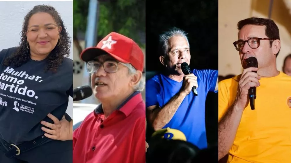 Agenda dos candidatos à Prefeitura de Patos nesta quarta-feira, 4 de setembro