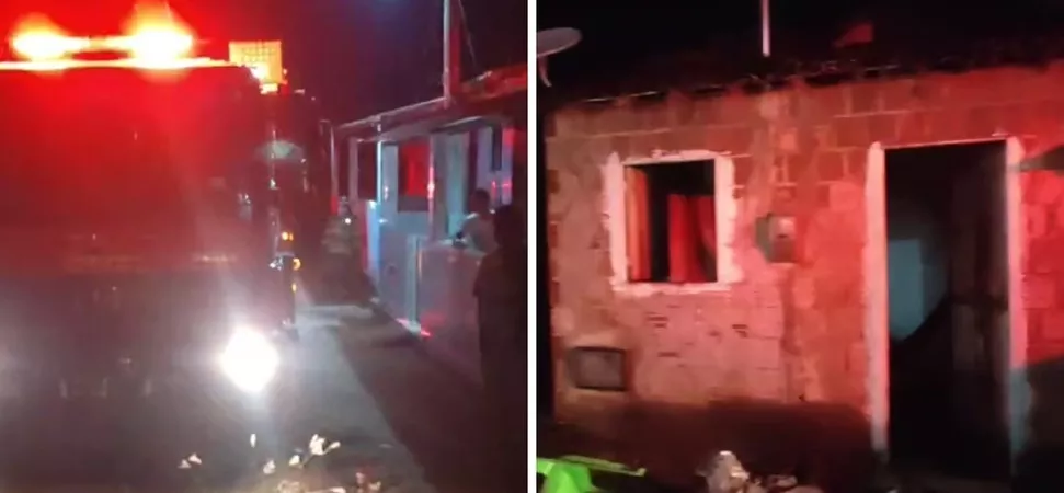 Tragédia: criança de dois anos morre carbonizada em incêndio na Paraíba