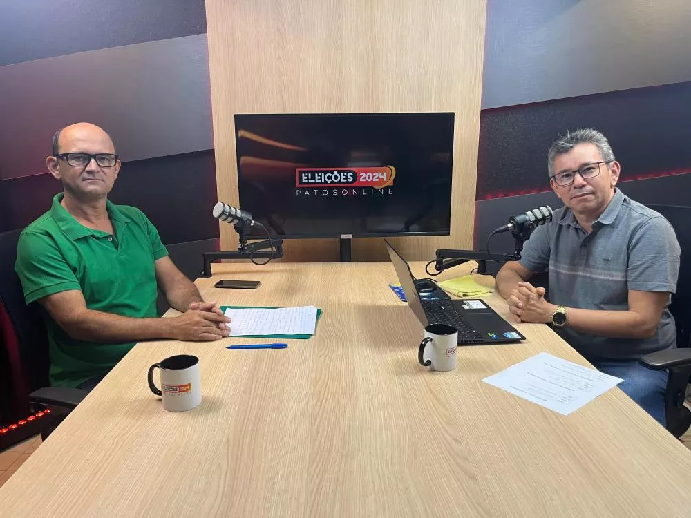 REVEJA: Assista à entrevista com Leandro Firmino, candidato a prefeito de Passagem