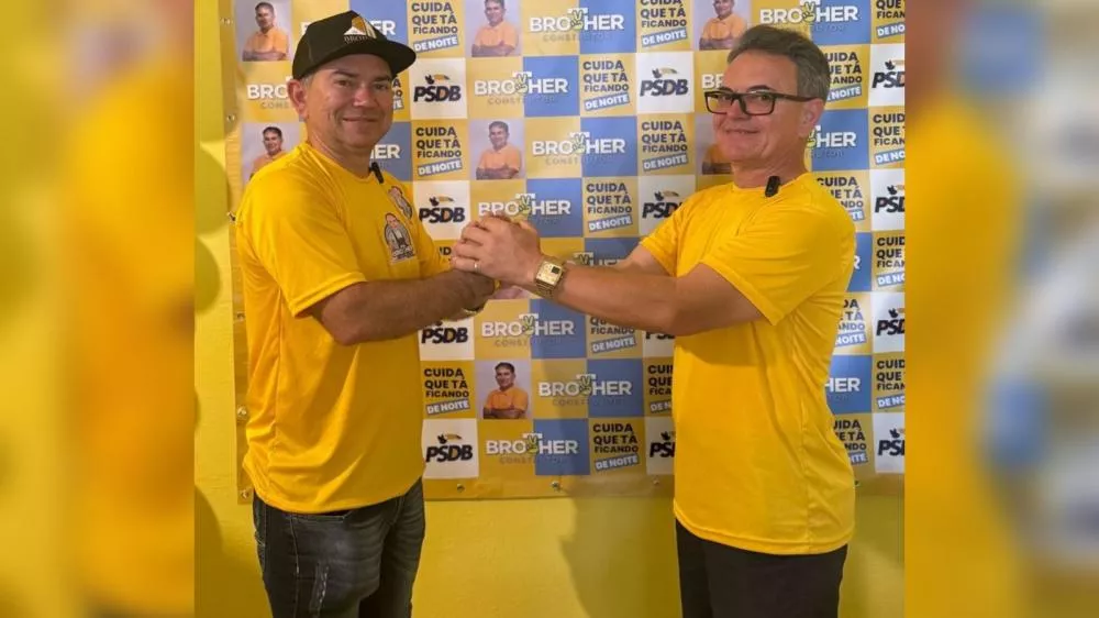 Brother Construtor anuncia o nome do irmão, Evandro, como substituto para concorrer a uma vaga de vereador em Patos