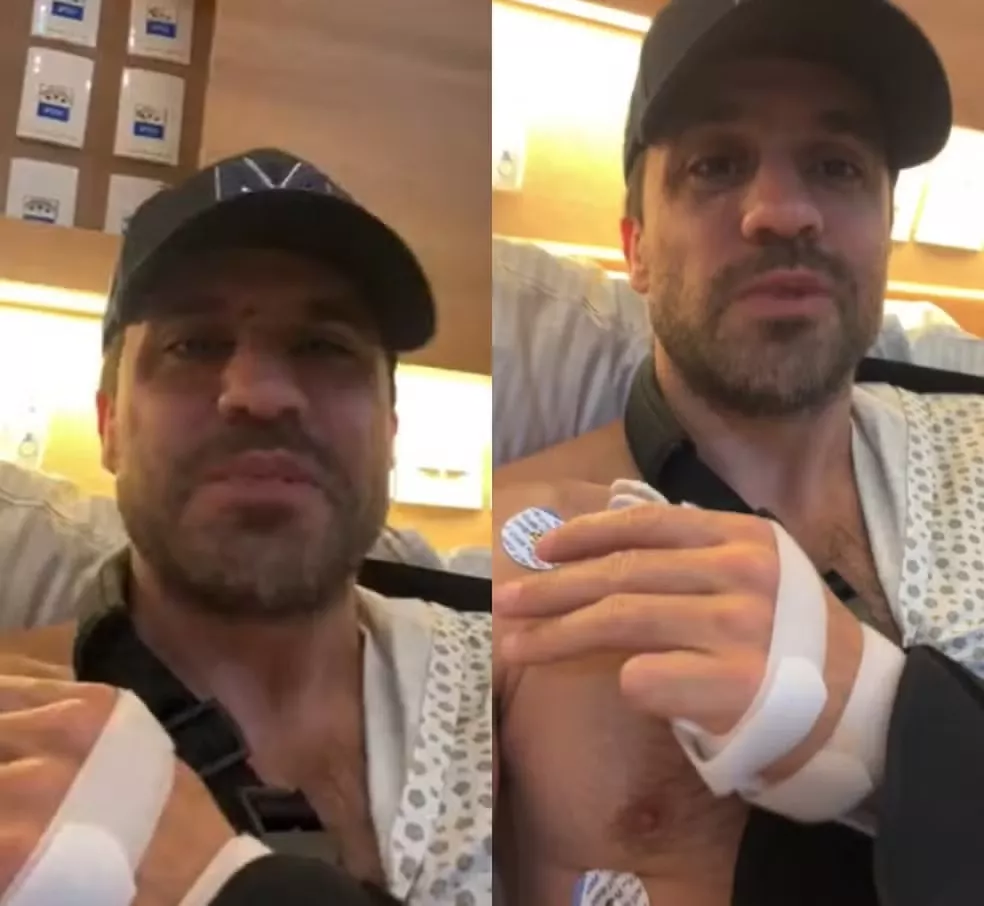 Marçal teve 'traumatismo na região do tórax à direita e em punho direito, sem maiores complicações', diz boletim médico