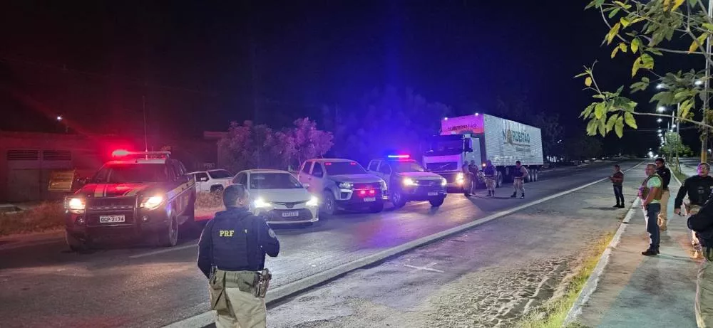 Resposta rápida: Ação conjunta das forças policiais prende, na divisa com o Ceará, envolvidos em crime contra fiscais em Patos